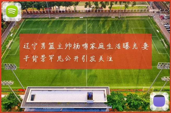 辽宁男篮主帅杨鸣家庭生活曝光 妻子背景罕见公开引发关注