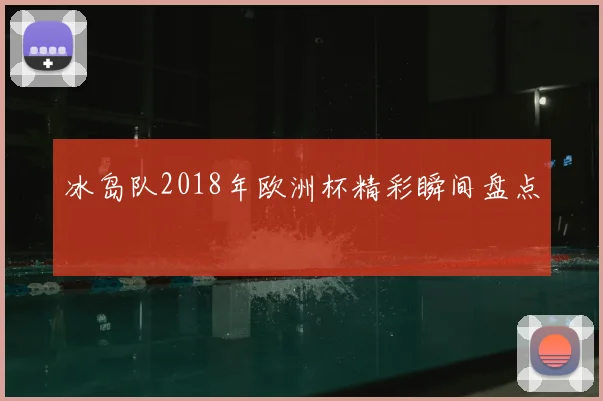 冰岛队2018年欧洲杯精彩瞬间盘点